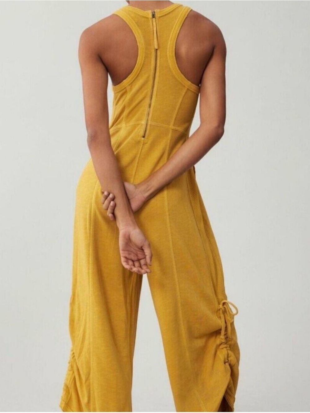 Daily Practice Horizon Wide-Leg Knit Tank Jumpsuit - Picture 3 of 4